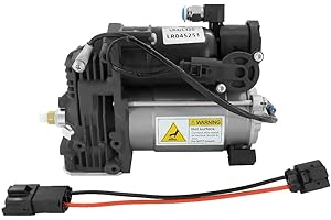 KALMAEGEE LR015303 LR010376 Air Suspension Compressor Pump for Updated AMK System for LR3 2005-2009 LR4 2010-2014 Range Rover Sport 2006-2013