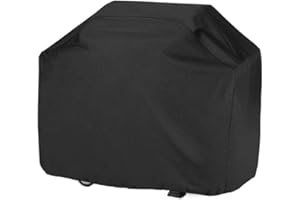 Senders Grill Abdeckhaube, Grillabdeckung, Hochleistungs, 210D Oxford Fabric Outdoor , wasserdichte, Winddichte, Reißfeste und UV-beständige (145x61x117cm)