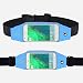 Produktbild FÜR Samsung Galaxy J7 (2017) - Multifunktions-Bund-Taille Training Laufbänder - Reißverschlussfach hält Handy, Schlüssel, Geld, Karten, Ohrhörer und mehr ( Blau ) von LOLO®