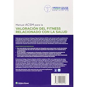 Manual ACSM para la valoracion del fitness relacionado con la salud / ACSM Manual for the Valuation of Health-