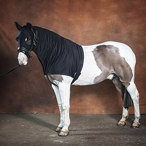 Weatherproof Horse Hood for Turn Out With Zip