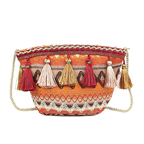 Bags Women,Women Fashion Pretty Bags,Women Bag Fashion Tassel Wild Personality Shoulder Bag Messenger Bag