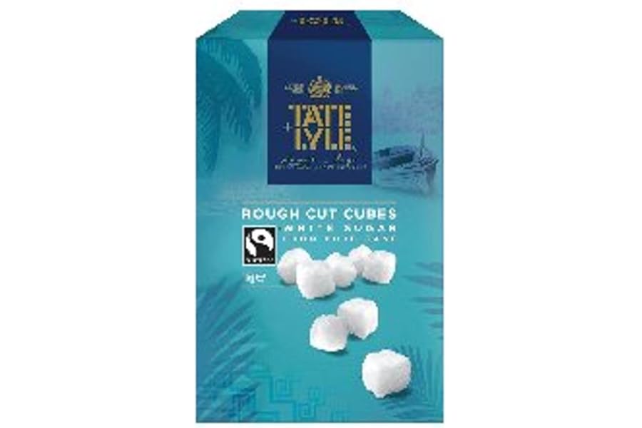 Tate & Lyle Rough Cut White Sugar Cubes 1kg