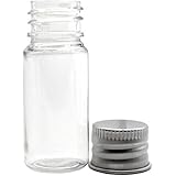 TININNA 10 ML Klar Leer Kunststoff Flaschen Kleine Flaschen mit Schraubverschluss Ölflaschen 20 Stück EINWEG Verpackung