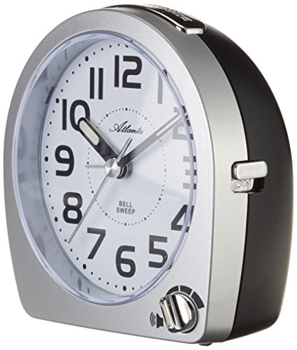 Atlanta Wecker Analog silber 1738-19 - 2