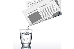 MilesMagic Magician's Appearing And Disappearing Liquid from Newspaper Gimmick Prop Magic Trick