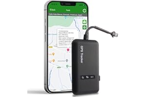Localizador GPS，Zeerkeer GPS Tracker for Vehicles posición en Tiempo Real con Alarma geofence antirrobo Impermeable Rastreador de automóviles