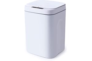 NadineDutol Automatyczny kosz na śmieci z czujnikiem ruchu, 16 l, z czujnikiem ruchu, inteligentny pojemnik na odpady kuchenne, na odpady kuchenne, bezdotykowy, do kuchni, łazienki