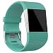 Produktbild Ersatzarmband für Fitbit Surge Fitnessuhr von Yuyoug, langes Ersatzarmband aus Silikon, verstellbar, mit Schnallenverschluss, inklusive Werkzeugsatz (3-teilig) mehrfarbig grün