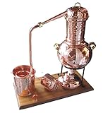 zur Herstellung von Hydrolaten (Pflanzenwasser), ätherischen Ölen und zur Wasserdestillation bestimmt