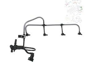 BIAREN Kraftstoffleitung mit Sensor für Ford Transit Connect Focus MK2 C-Max Mondeo MK4 Galaxy S-Max 1.8 TDCI 1521487 4M5Q9K022AG