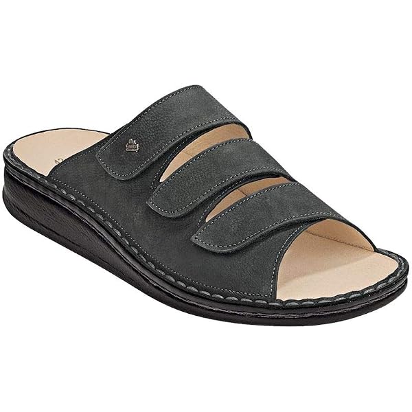 Finn Comfort Master Saloniki Chaussures - Cuir Unisexe Adulte - Couleur Taupe/Latte Chaussures Ville Confortables