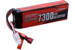 SUNPADOW 2S 7,4V Lipo batteria 70C 7300mAh caso duro con T Plug per veicoli RC Buggy Auto Camion Serbatoio Barca Hobby da corsa
