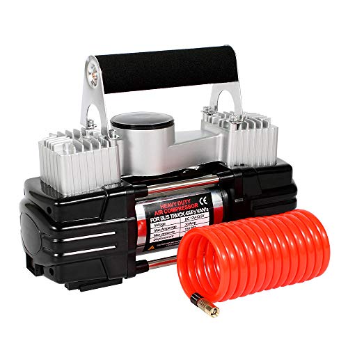 Preisvergleich Produktbild Reifenfüllmesser Reifenluftkompressorpumpe 3,5 Minuten Reines Metall Reifenventiladapter,A