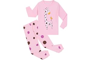 Codkkre Pigiama Bambina Unicorno Pigiama per Bambini Cotone Manica Lunga Set Pigiama 3-13 Anni