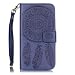 Produktbild Huawei Y625 Hülle [mit freiem Schirm Beschützer],Qimmortal(TM) Premium Elegantes Intelligentes PU Leder Flip Magnetische Schließung Brieftasche innen Geldbörse Standplatz Folio Buch Stil Mit Kreditkarten Steckplätze Gehäuse Abdeckung Haut Schale Fashion Exquisites Muster Für Huawei Y625