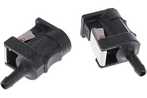 SHIWAKI 2 Unids Tanque De Línea De Combustible Conector Apto Yamaha Motor Fueraborda Barco Marino Motor