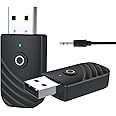 usb ricevitore bluetooth trasmettitore per tv adattatore chiavetta BT5.0 con 3.5mm AUX per PC/Cuffie/Altoparlanti/Autoradio/S