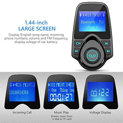 VICTSING-Car-MP3-Player-FM-Transmitter-Bluetooth-Handsfree-Car-Kit