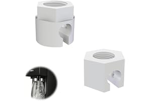 JRJRN 2 Pezzi Ricambio Vite per Sodastream Adatto con Crystal 1.0 e 2.0, Bianco Dado di Ricambio Adatti per Sodastream Compatibili con Jet, Spirit, Easy, Crystal, Terra, Duo, Fizzi