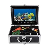 sonda garmin fishfinder 140 preço 15pcs LEDs blancos, 『lámparas infrarrojas』15pcs, de alta intensidad. 『4 estados LED diferentes』: LED blanco encendido, LED IR encendido, todos los LED encendidos, todos los LED apagados, también puede ajustar el brillo del LED para obtener una imagen de mejor calidad.