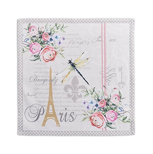 Maison d 'Hermine Champ de Mars 100% algodón conjunto de 4 servilletas, 20 cm por 20 - pulgada.