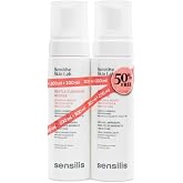 Sensilis - Gentle Cleansing Mousse, Cleansing Foam, 2x200 ml | Hyaluronic Acid, Vitamin B5, Moisturizing, Soothing, Anti-Poll
