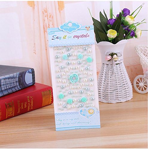 SinHan New pearl flower mobile phone stickers mobile phone digital products gifts cosmetic case stickers,Phone stickers