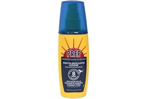 Prep Insetto Repellente Lozione, Protezione dalle Zanzare Comuni, Tigre e Tropicale, arricchita con Aloe Vera, 1 Unità