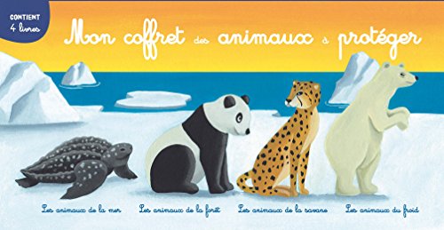 Les animaux à protéger - Coffret des animaux