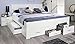 Produktbild Rauch Bett mit 6 Schubkästen alpinweiß 140 x 200 cm Schubladenbett Funktionsbett