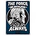 Produktbild Star Wars - A5 Blechschild - Obi Wan - Episode 4 - The Force Be With You Always