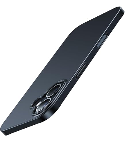 Cover NALIA Ultra Sottile 0,5mm Per Xiaomi 12 / 12X – Custodia Rigida Opaca Anti-impronta, Leggera E Resistente (Nero)