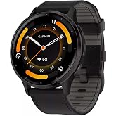 Garmin Venu 3 Siyah Deri Kayışlı
