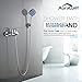 Produktbild AuraLum klassisch Duschsystem mit Handbrause und Wasserhahn Brause Duschset für Badewanne und Badezimmer