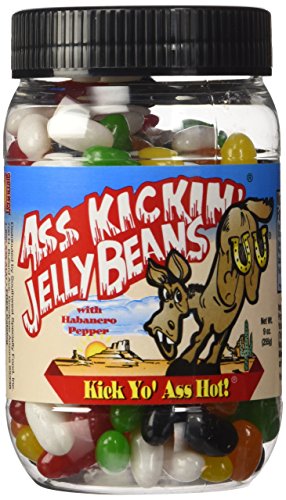Ass Kickin' HOT & SPICY Jelly Beans - 255g jar