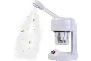 HANAIETTE Mini vaporizador facial para salón y spa, vaporizador facial de ozono para limpieza profunda, vapor facial de spa profesional sauna vapor facial salón vaporizador facial