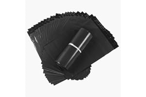 QIBESIEY Personal Disposal Bags, 200 Pcs Disposable Sanitary Bags, Self-Sealing Seals, Sanitary Disposal Bags, Privacy Protection, Disposal Sanitary Napkins, Tampons-Black