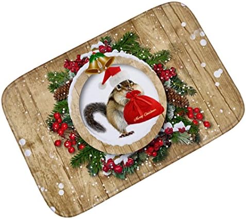 2018 Christmas Non-slip Foot Pad New Year Festive Decoration Carpet Waterproof By DoraMe (40cm*60, E)