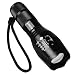 Produktbild Asimoon Taschenlampe 1000 Lumen wiederaufladbare Zoombar LED HandLampe 5 Leuchtsmodis Einstellbar und Fokus Wasserdicht Fahrradlampe inklusive 18650 Batterieabdeckung für Radfahren Camping Außen
