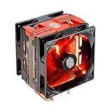 RR-212TR-16PR-R1 Cooler Master Hyper 212 LED Turbo Red Cover CPU-Kühler \'4 Heatpipes, 2x 120mm PWM Lüfter, Rote LED\' RR-212TR-16PR-R1