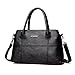 Produktbild Dragon868 Damen Splice Handtasche Schultertasche Business Crossbody Tasche Tote Bag (Schwarz)