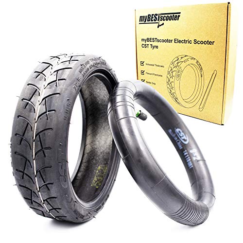 myBESTscooter - Pneu en Caoutchouc CST avec la Chambre à air de Xiaomi M365 Skateboard Electrique 8 1/2X2