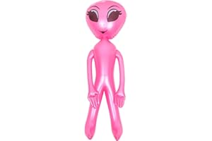 VILLFUL Inflatable Alien Inflatable Pvc Toys Party Supplies Alien-shaped Balloons Summer Inflatable Toys Halloween Inflatable Balloon Party Inflatable Balloons Pool Inflatable Toys