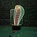 Produktbild AMTSKR Eye Snake King 3D Vision Nachtlampe kreativ bunte Berührung laden LED-Stereo-Lampe Geschenk Lampe Lampe
