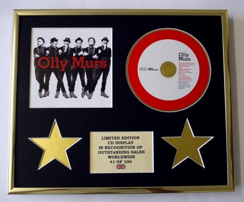OLLY MURS/CD DISPLAY/LIMITED EDITION/COA/OLLY MURS