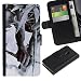 Produktbild LeCase - Samsung Galaxy S3 MINI NOT REGULAR! I8190 I8190N - linkin park the hunting party - PU Leder Schlank Brieftasche Kreditkarte Case Cover Schwarz Kunststoff Case Cover Shell Rüstung Hü