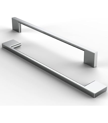Lot De 4 Poignées De Meuble Zamak Chromé – DT2000, Entraxe 96 Mm (neuf)