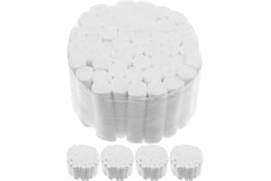 Milisten 5 Pcs Gaze Dentaire Rouleaux Cotons Tampons Roulé Coton Boule Bouche Gaze pour Dentistes Enfants Et Adultes