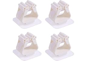 PETLESO Selbstklebende Halter für Hundeschutzgitter Hunde Treppenschutzgitter Weiß